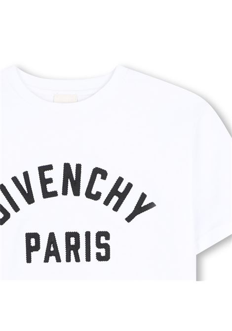 T-shirt con stampa GIVENCHY KIDS | H3134510P